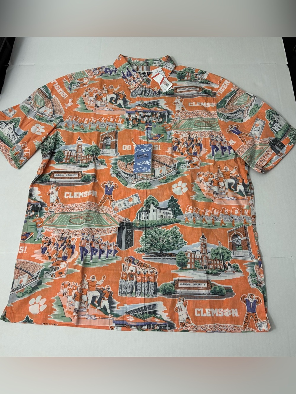 Reyn Spooner CLEMSON UNIVERSITY SCENIC Men’s L